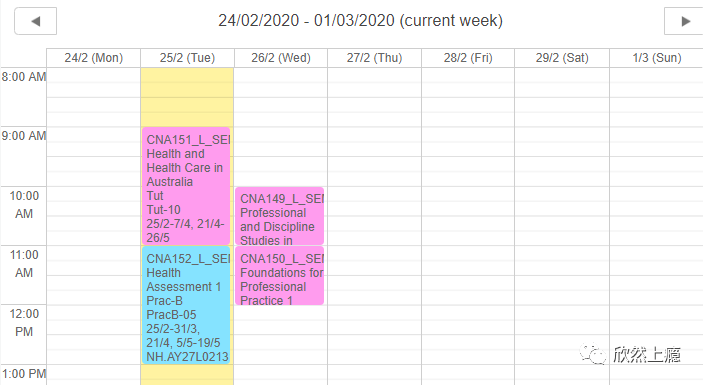 澳洲护理留学第一天