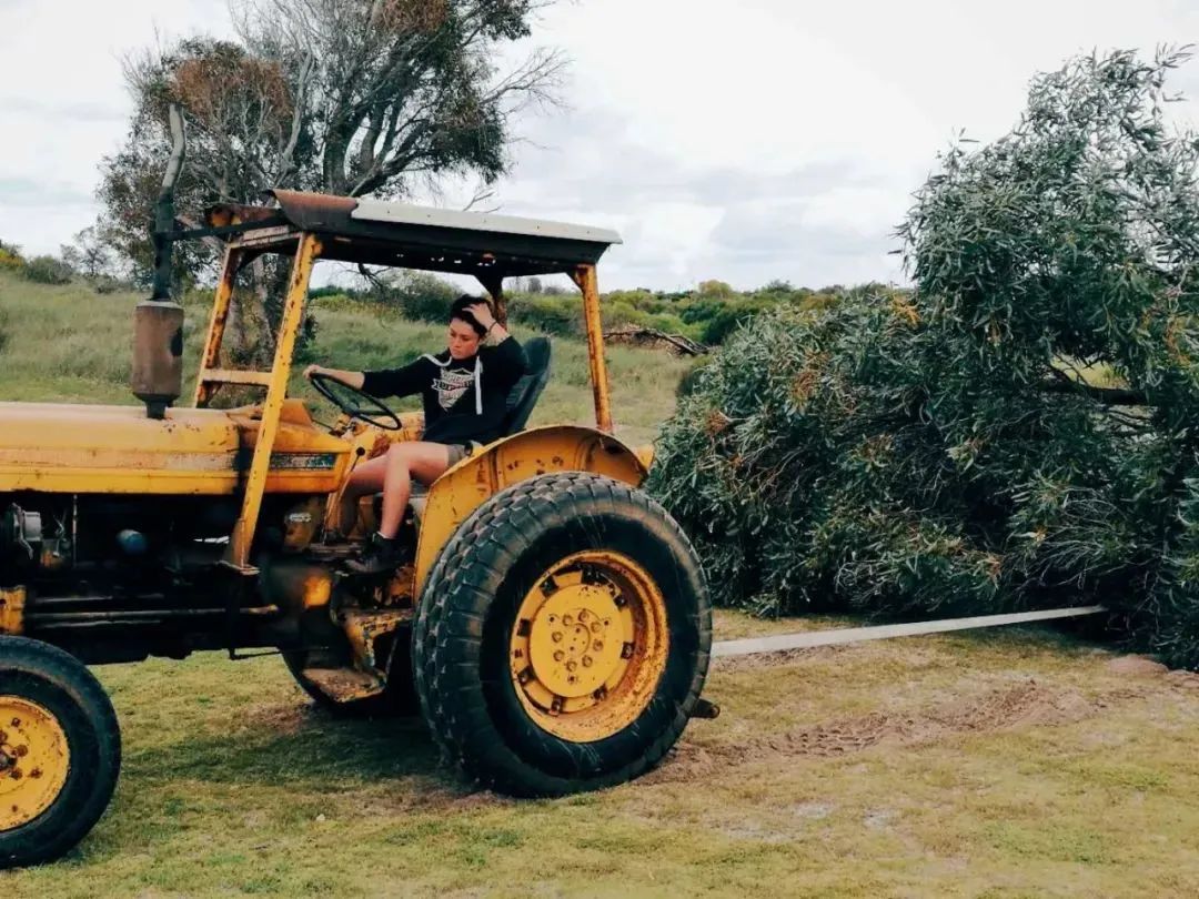 我开着山猫驰骋在高尔夫球场上