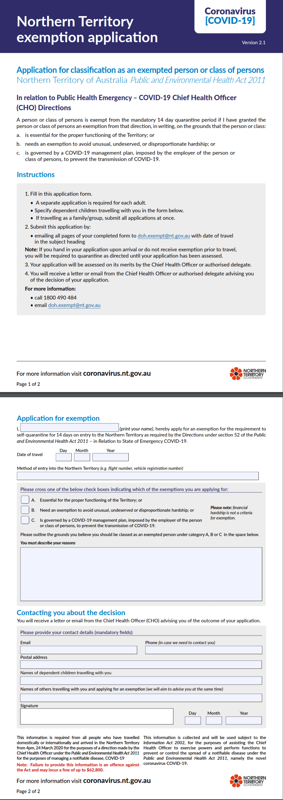 澳洲各州府间的入境规定是什么？如何填入境申请表格？