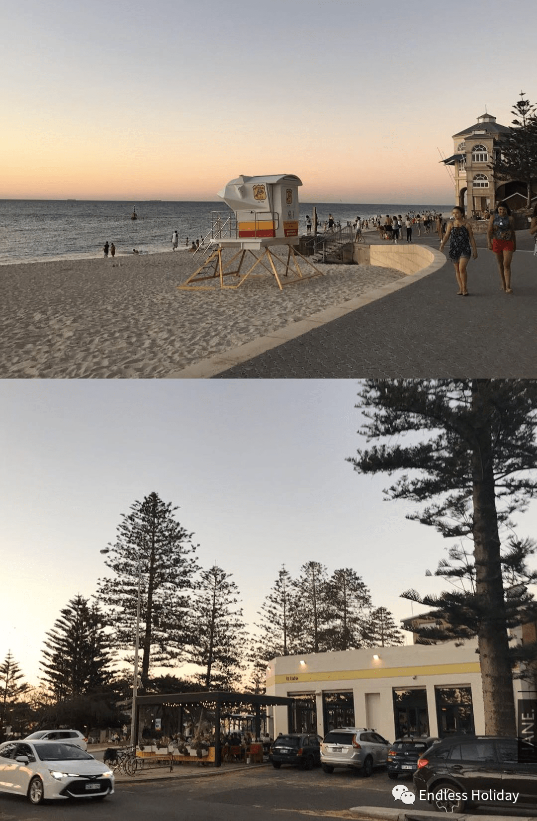 西澳Busselton：驶去天空的海上小火车