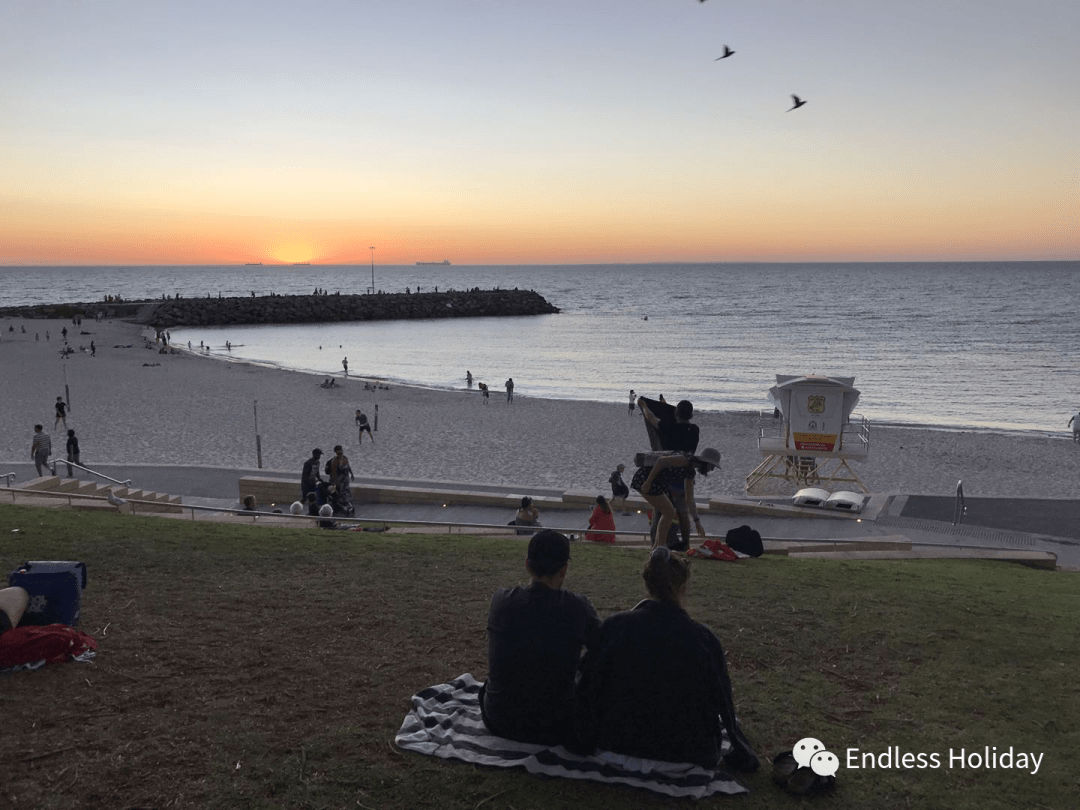 西澳Busselton：驶去天空的海上小火车