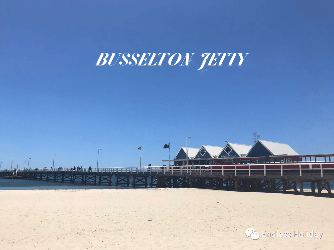 西澳Busselton：驶去天空的海上小火车