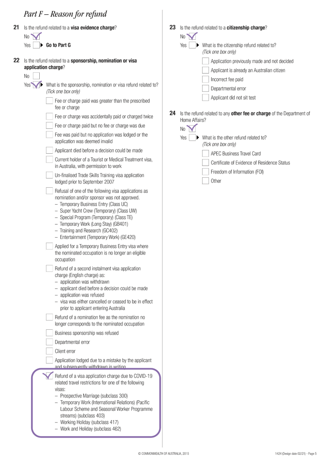 WHV申请费疫情退款细则更新，线上退款表格上线！攻略请收好！