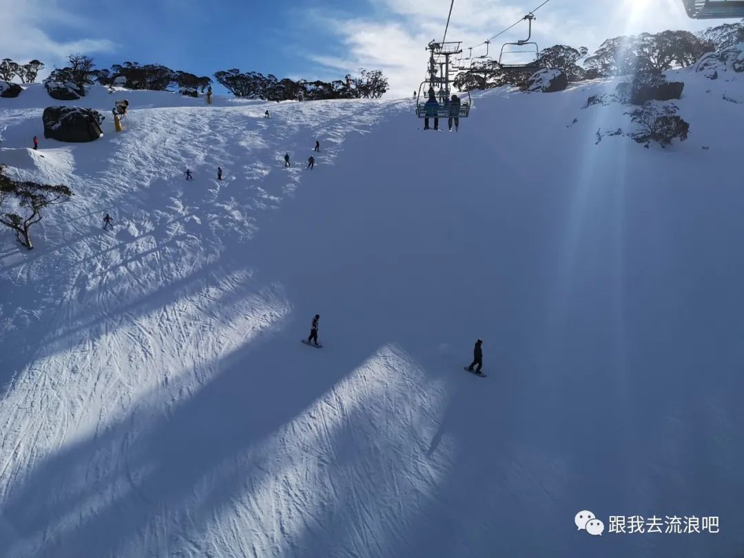 东北妹子都赞不绝口的澳洲雪山，工作滑雪两不误！