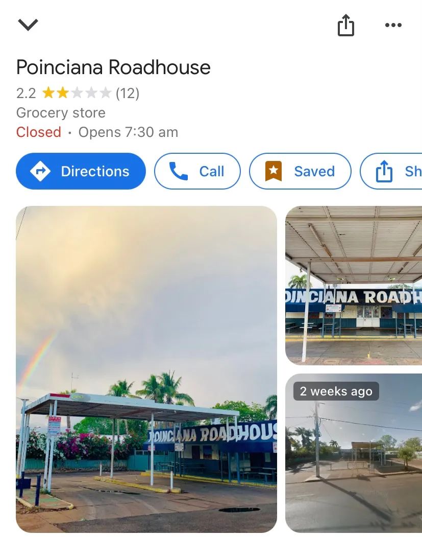 Poinciana Roadhouse in Halls Creek | 西澳小镇工作分享